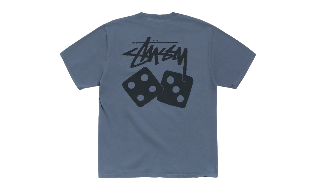 Dice Pigment Dyed Tee "Navy" STUS381