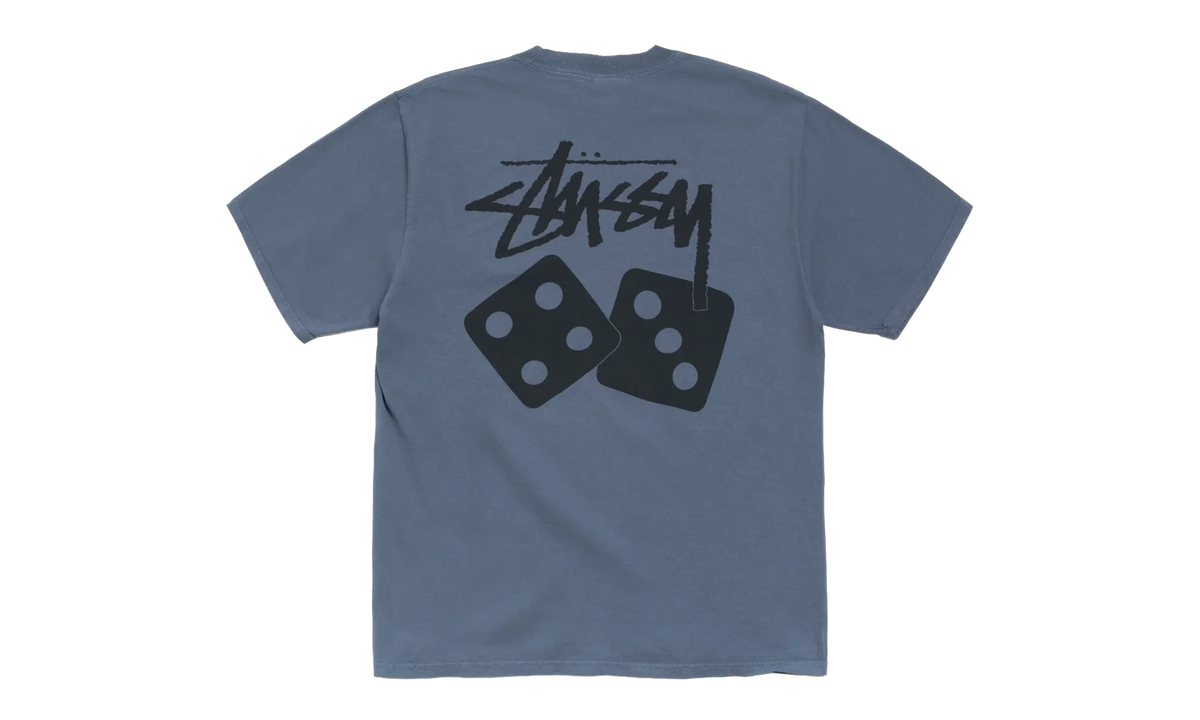 Dice Pigment Dyed Tee "Navy" STUS381