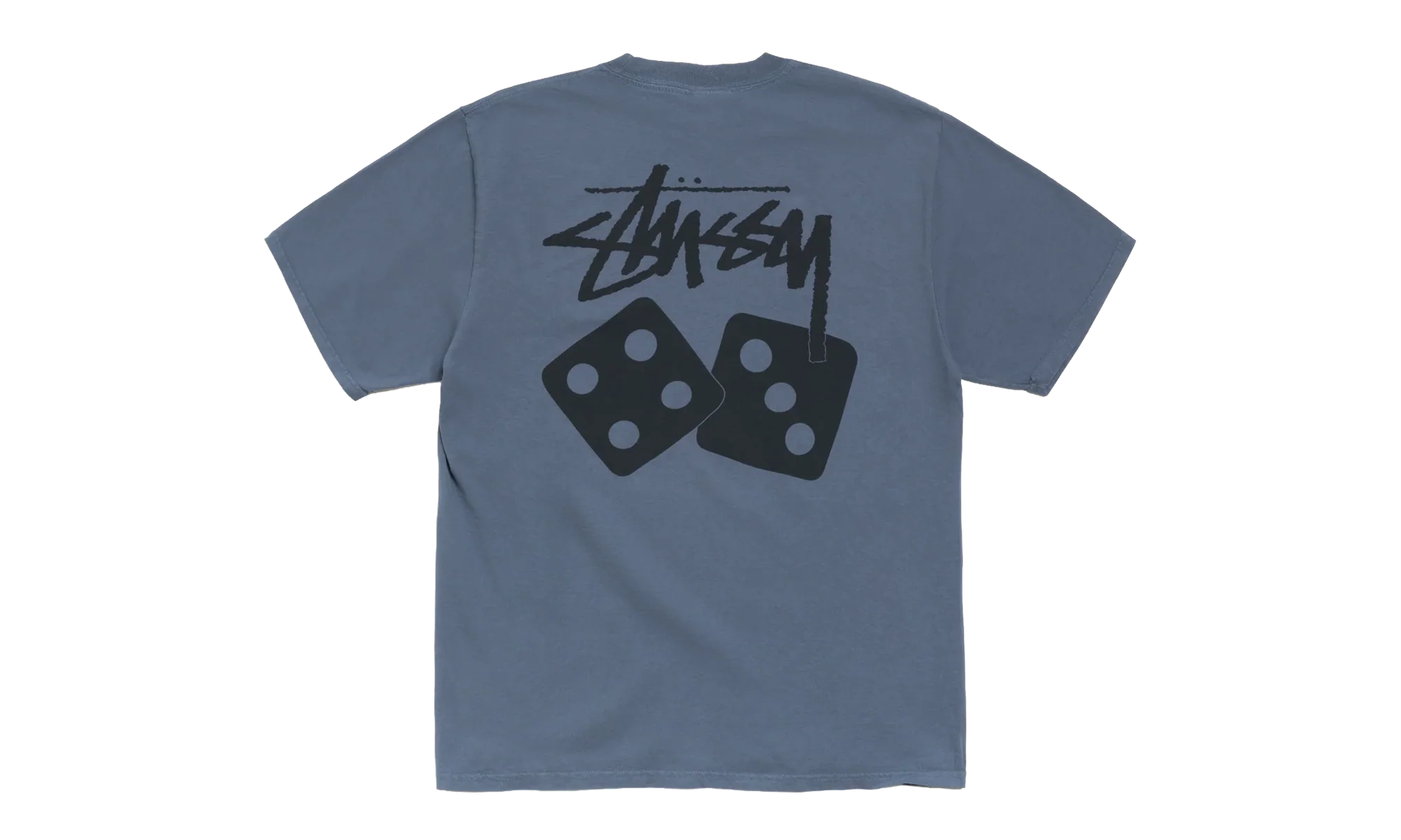 Dice Pigment Dyed Tee "Navy" STUS381