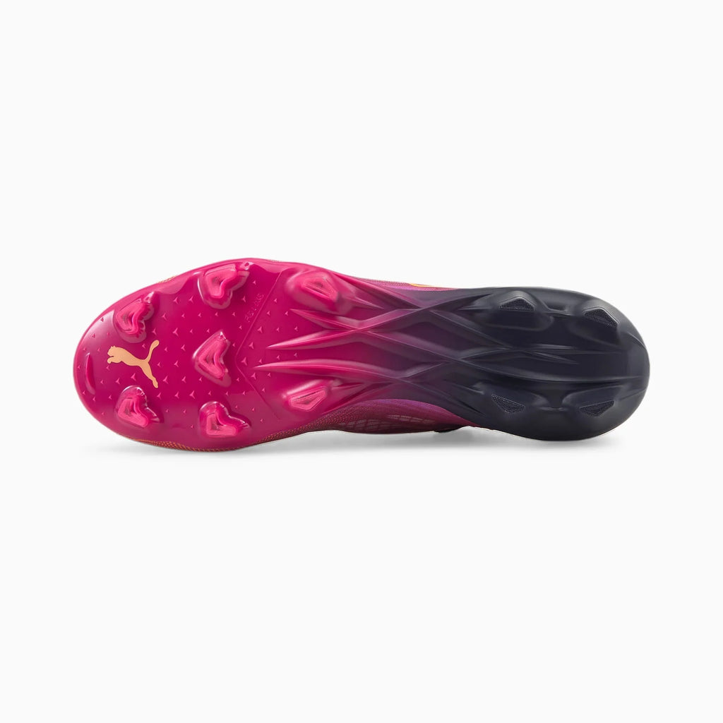 PUMA Ultra 14 FG AG Mens Soccer Cleats Fuchsia Neon Citrus Parisian