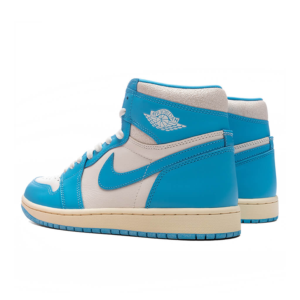 Air Jordan 1 Retro High OG UNC Reimagined GS Dark Powder Blue Sail