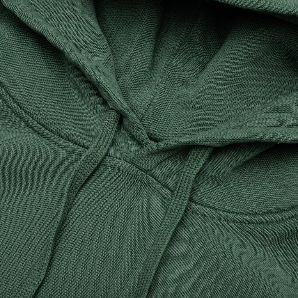 Basic Stussy Pigment Dyed Hoodie Forest