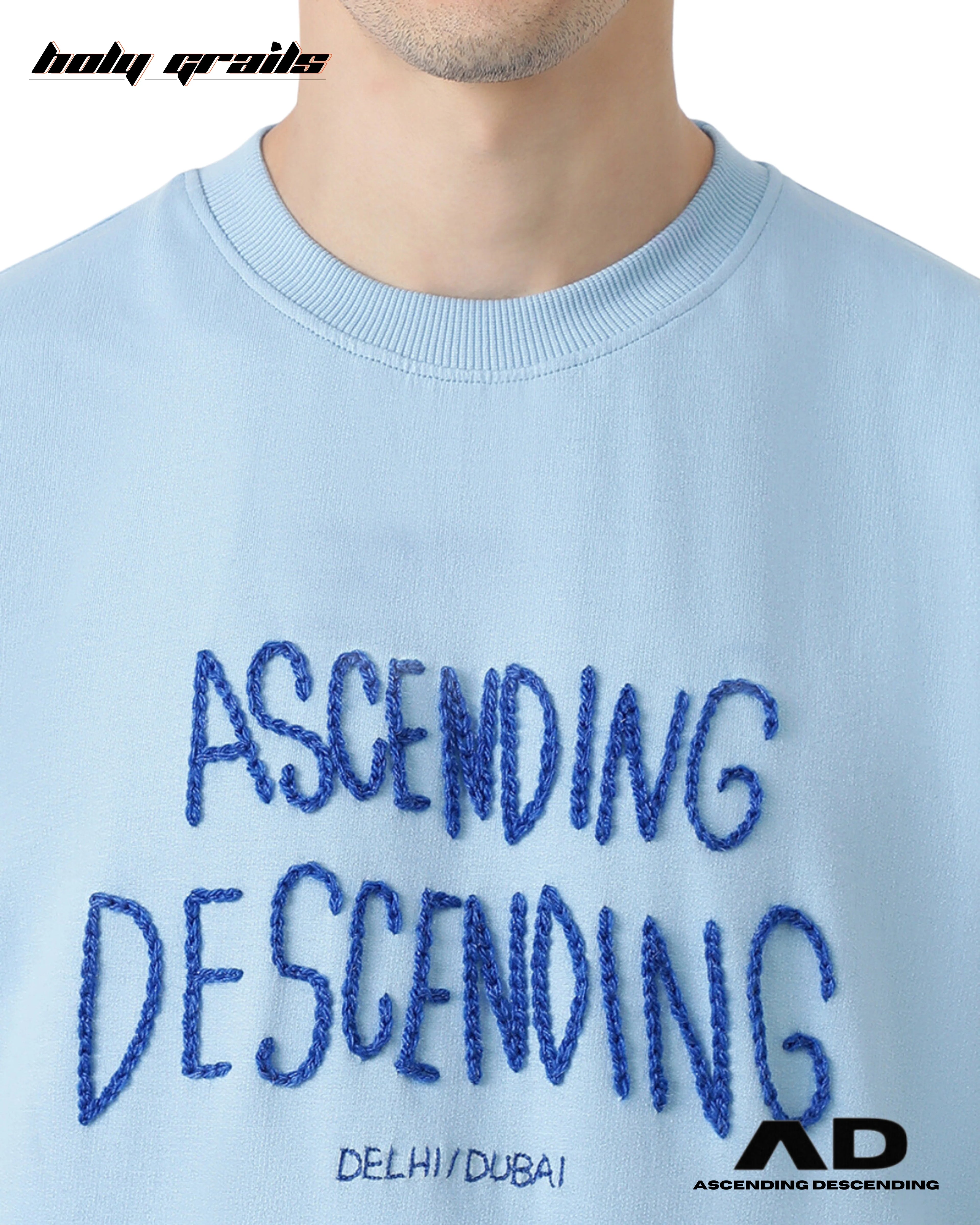 Aari Blue T Shirt HG x Ascending Descending
