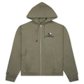 Stüssy International Zip Hoodie Army