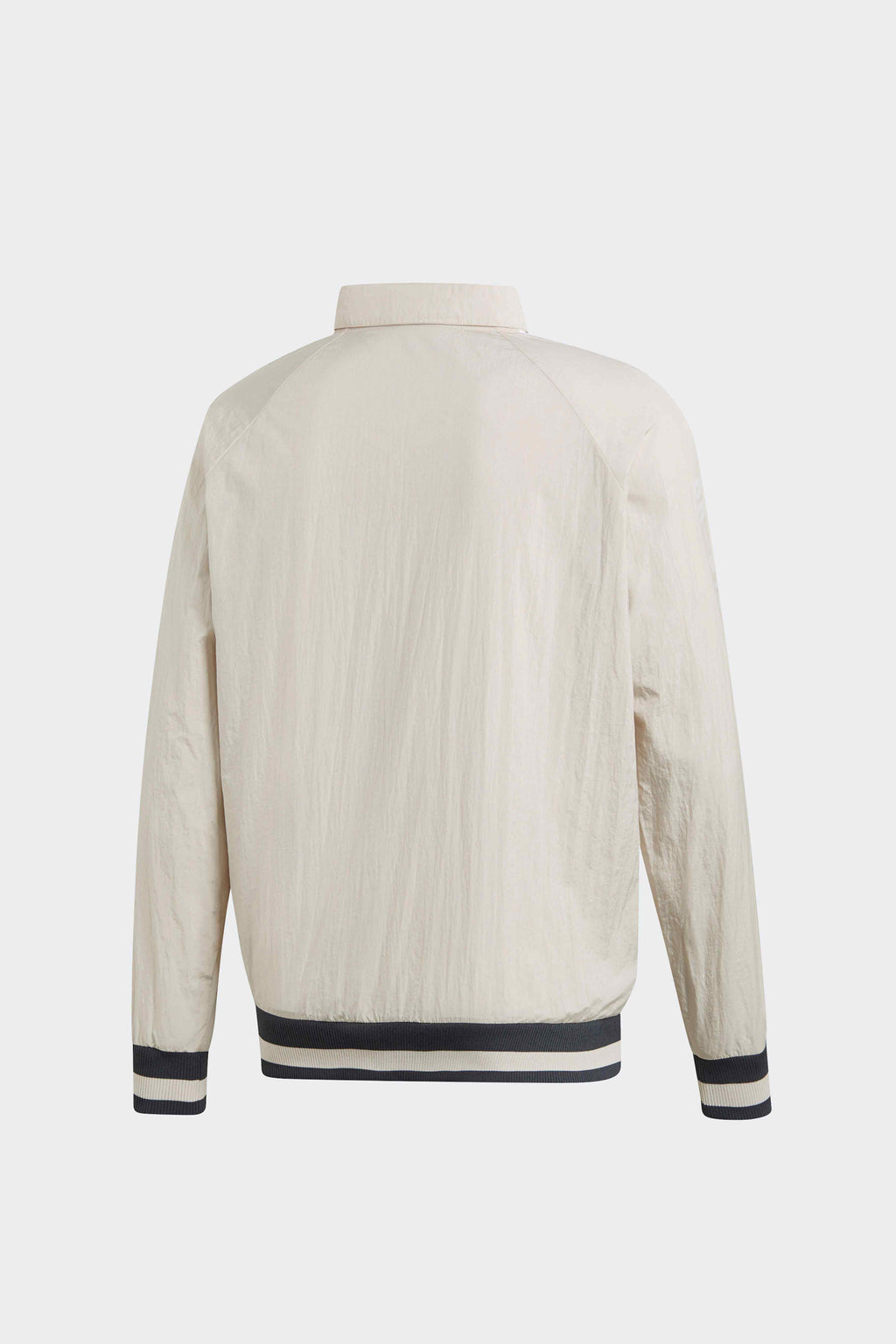 Warm Up Mens Track Top Clear Brown White