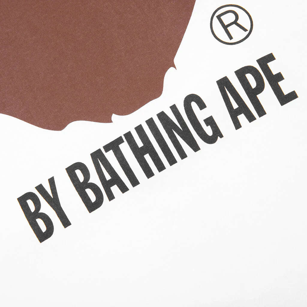 By Bathing Ape L S Tee White