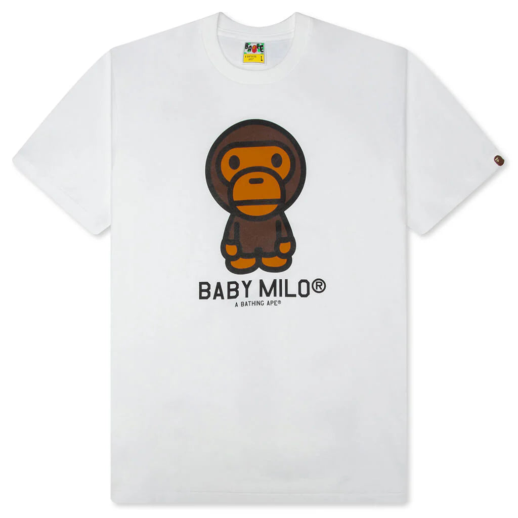 Baby Milo Tee Mens White