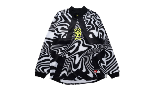 Brazil Authentic Goalkeeper Football T-Shirt "Black / Volt" IO0795 010