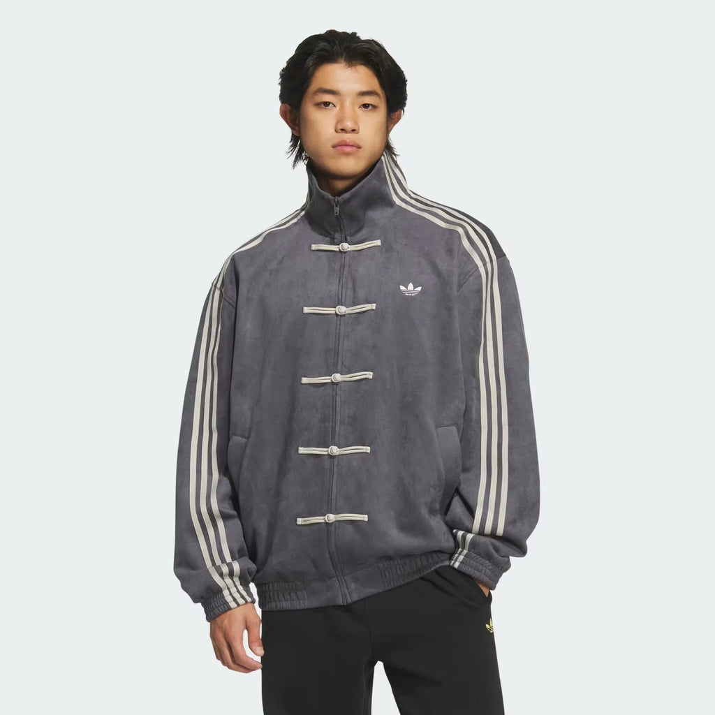 Adidas Chinese Jacket Dark Grey