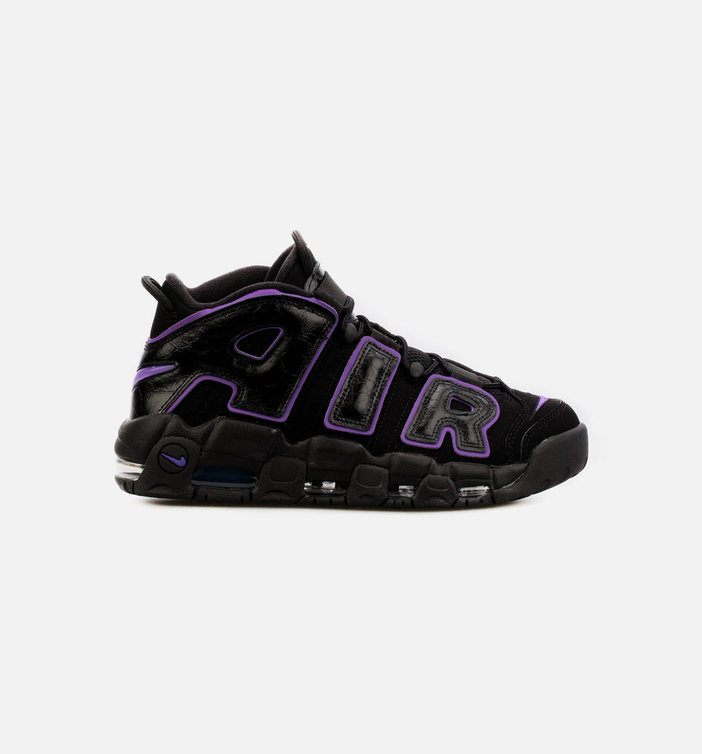Air Uptempo Action Grape Mens Lifestyle Shoe Black Purple