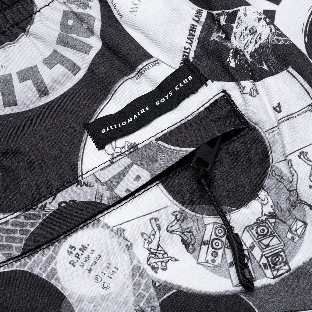 Vinyl Shorts Black