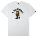 College Tee White