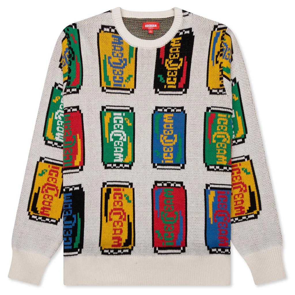 Lemon Lime Sweater Whisper White