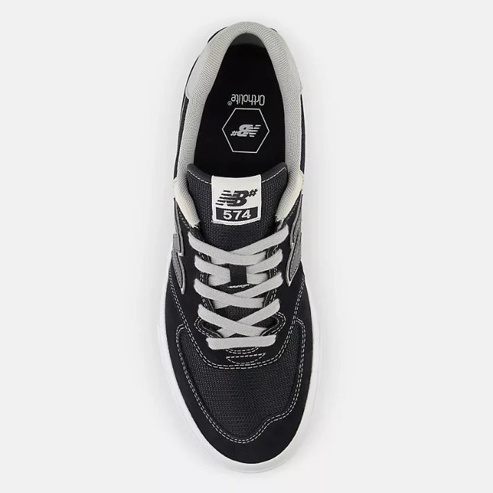 New Balance Numeric 574 Vulc Black Grey