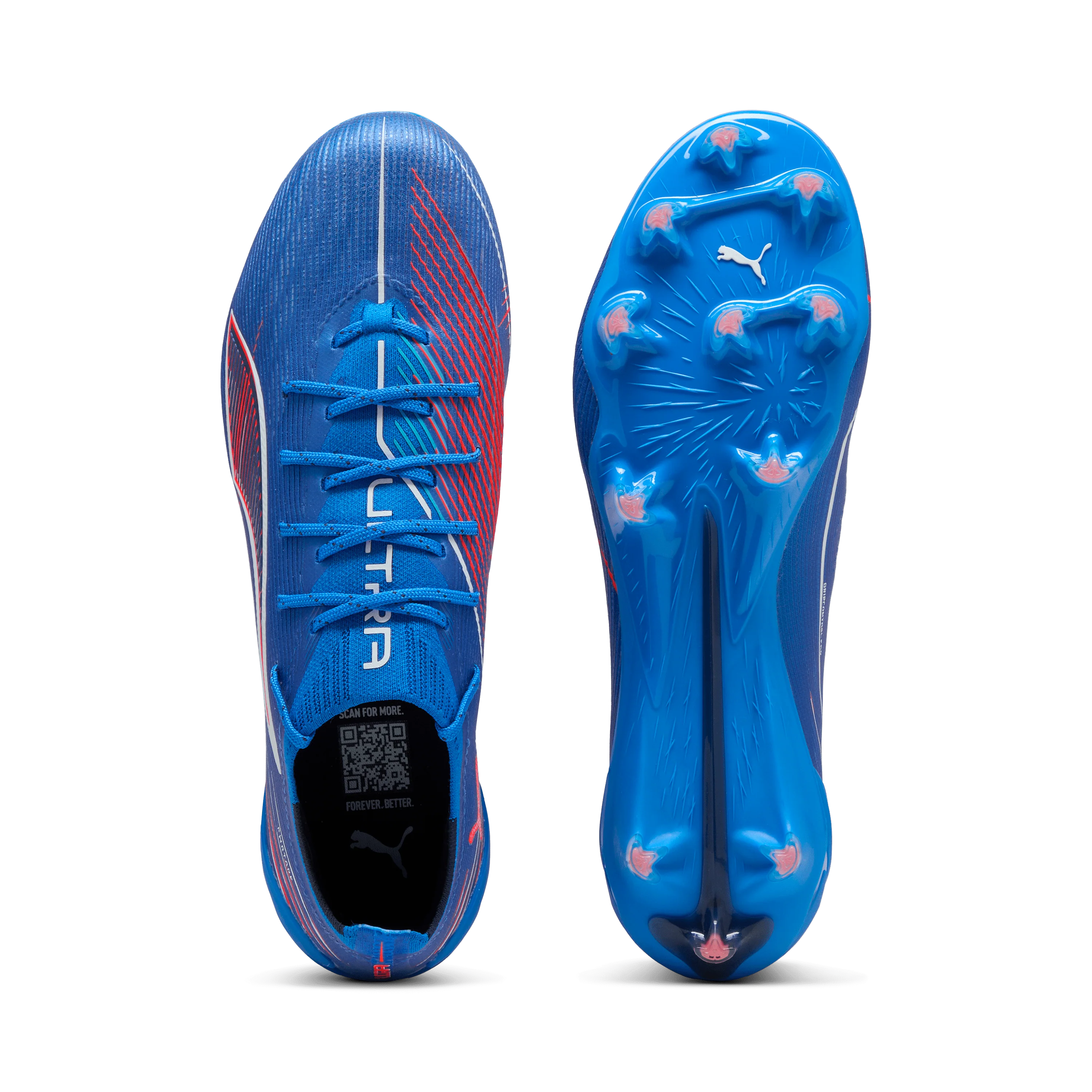 PUMA Ultra 6 Ultimate Firm Ground Soccer Cleats Blue White