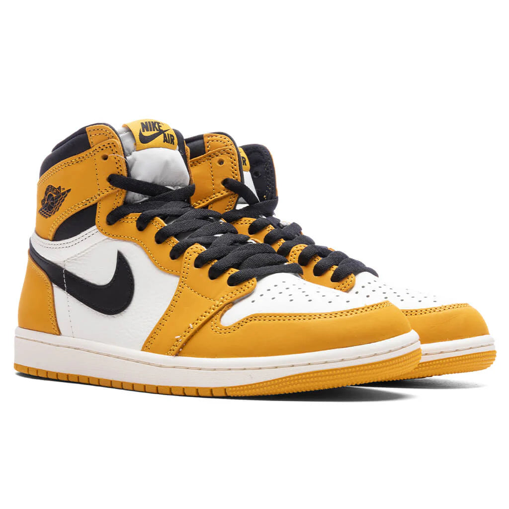 Air Jordan 1 Retro High OG Yellow Ochre Yellow Ochre Black Sail