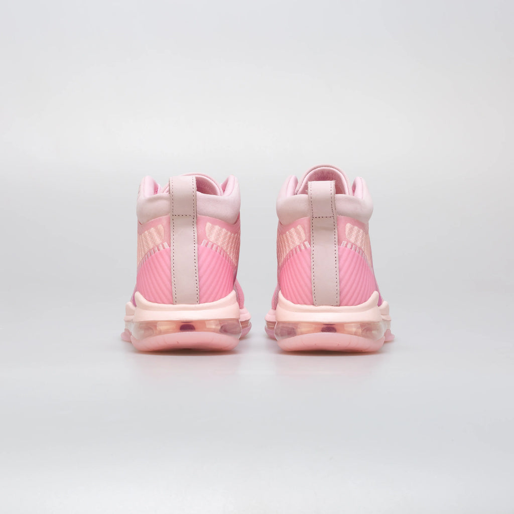 Lebron X John Elliott Icon QS Mens Basketball Shoe Pink Grey