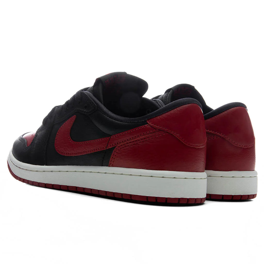 Air Jordan 1 Retro Low OG Banned Black Varsity Red Summit White