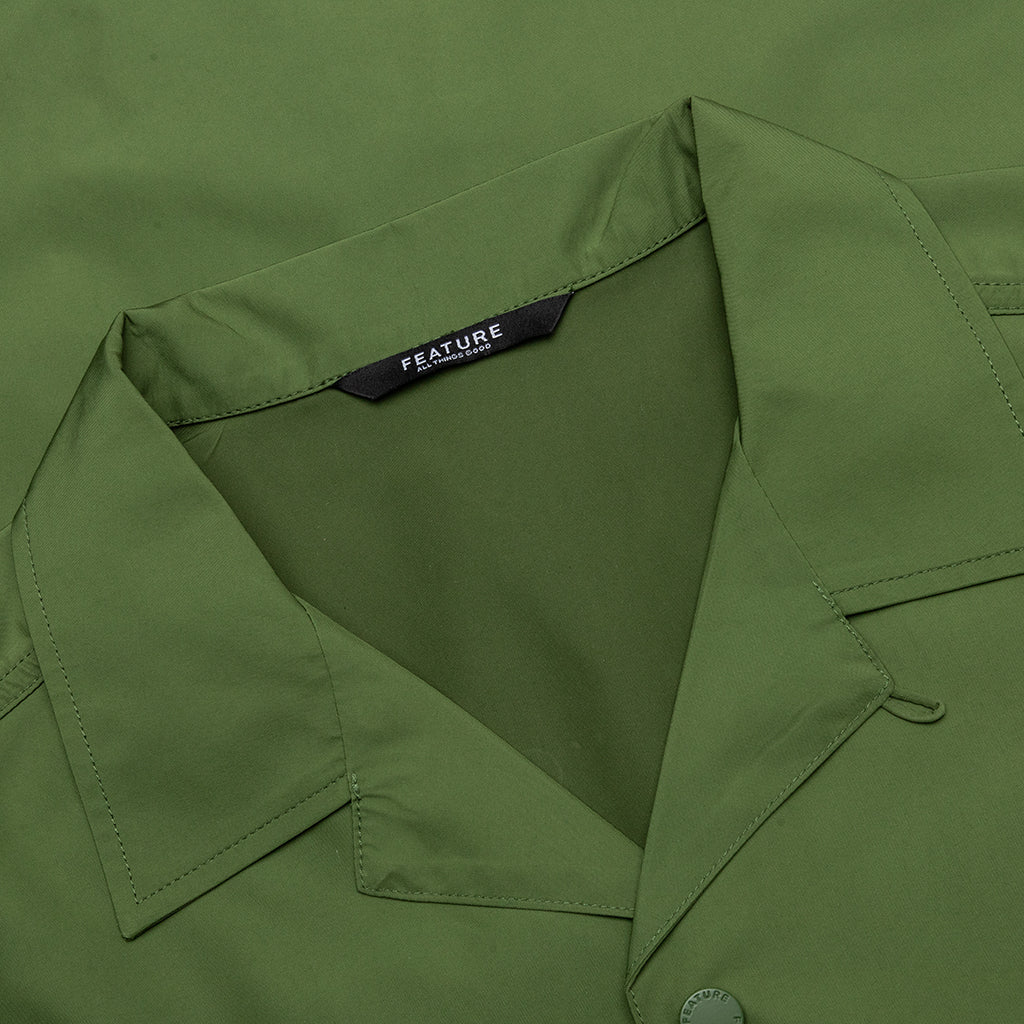 Judd Nylon Shirt Olive