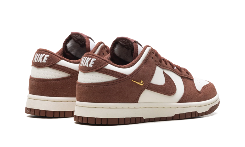 Dunk Low WMNS "Red Sepia Gold Mini Swoosh" IB4417 104