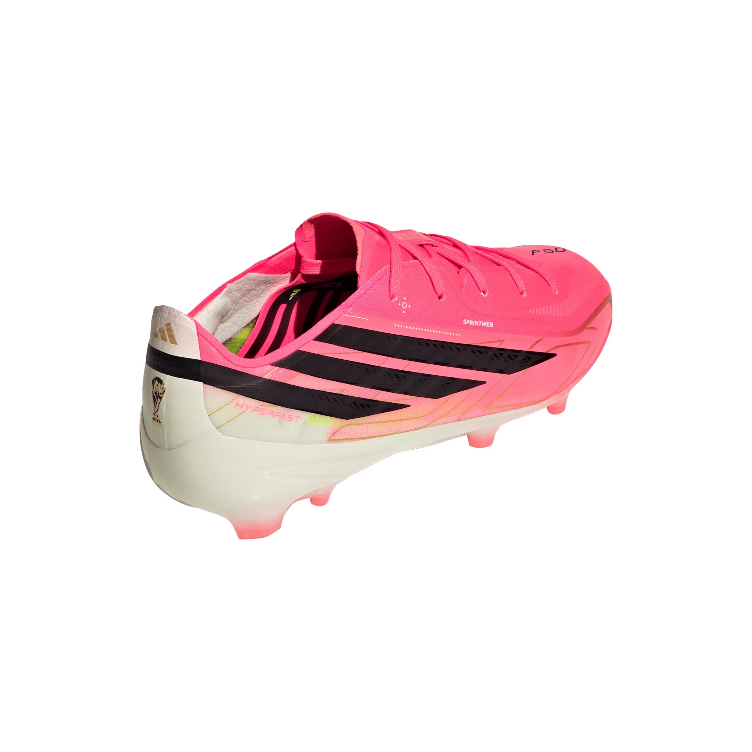 adidas F50 Hyperfast Elite Firm Ground Youth Soccer Cleats Turquesa Black Gold