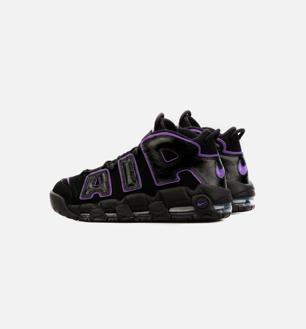 Air Uptempo Action Grape Mens Lifestyle Shoe Black Purple