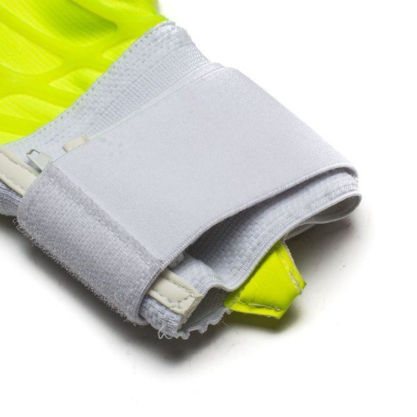 PUMA Evospeed 14 Goalkeeper Gloves Safety Yellow Atomic Blue