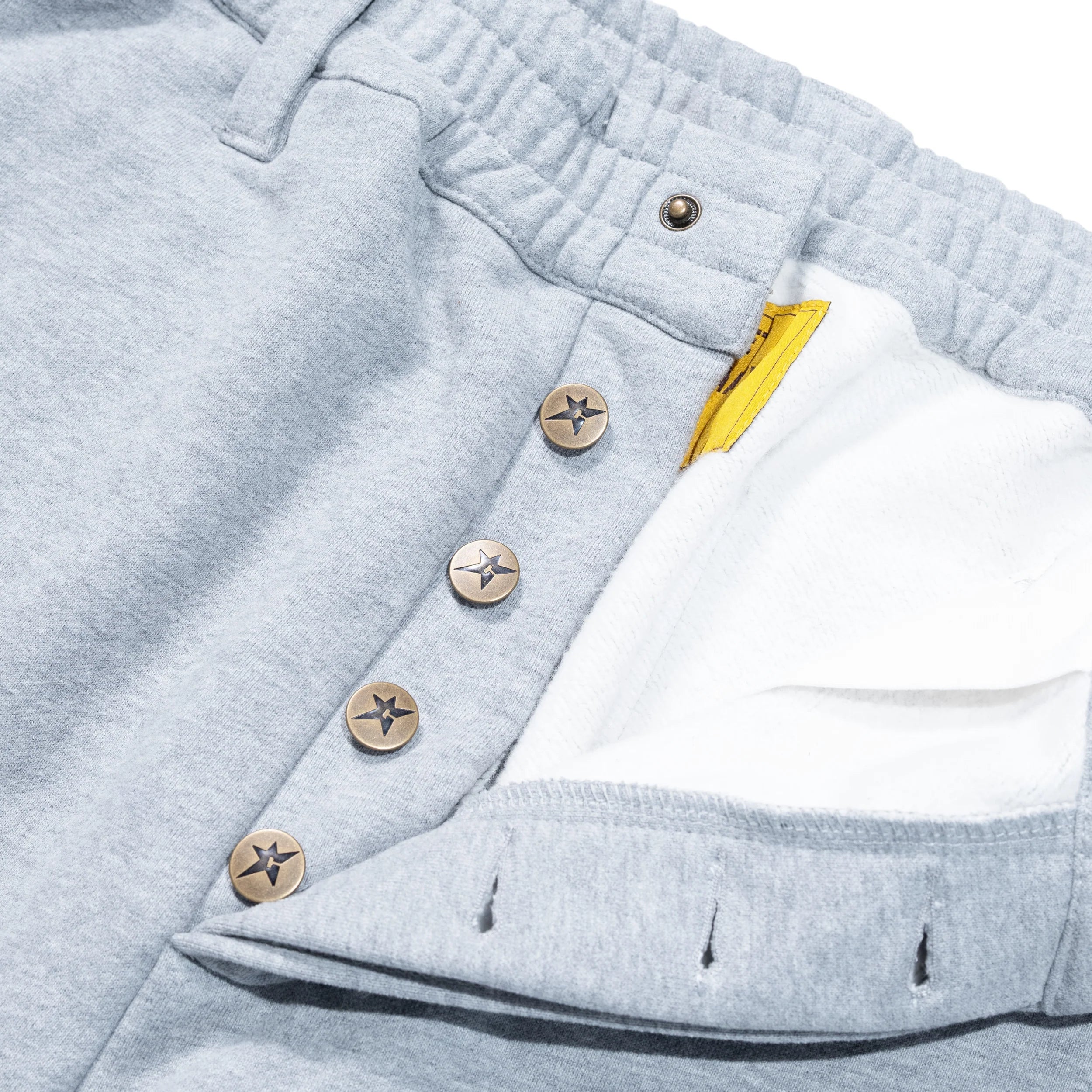 Carpet C Star Button Fly Sweatpants