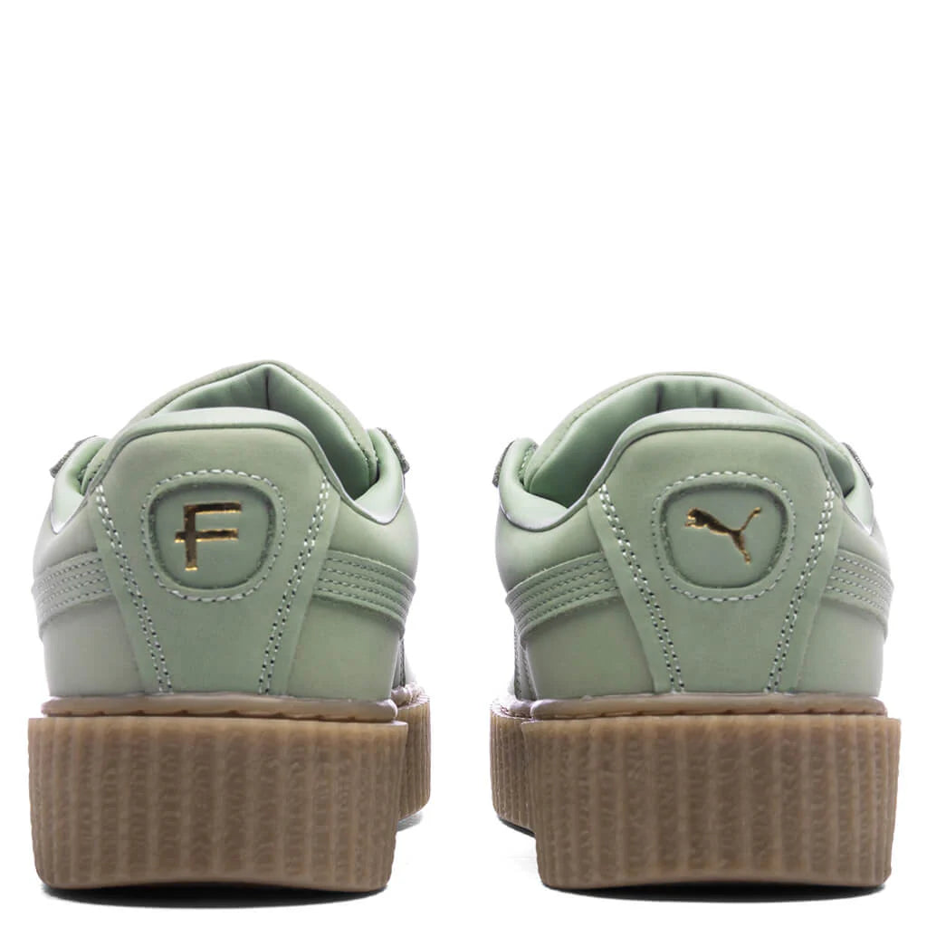 Puma x Fenty Womens Creeper Phatty Nubuck Green Fog