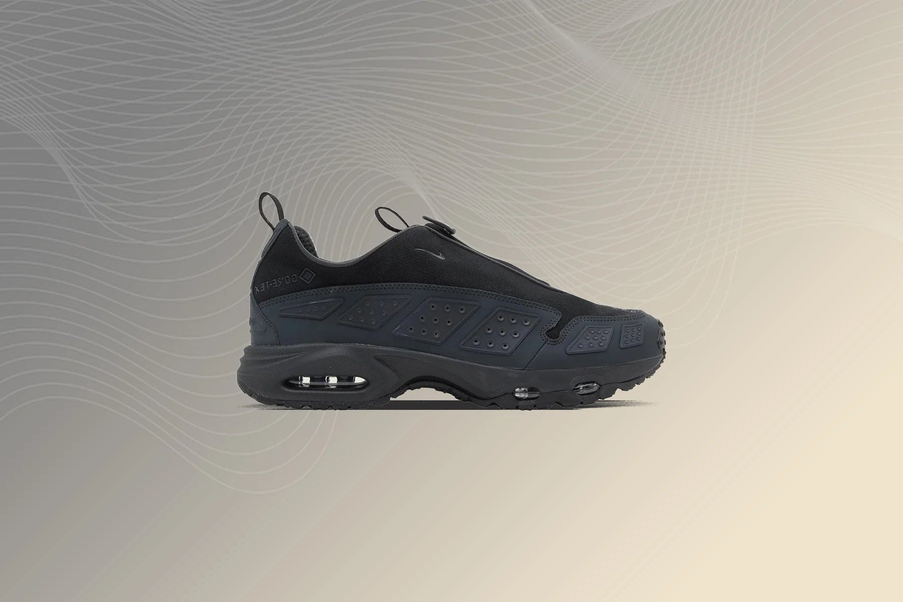 Womens Air Max SNDR Gore Tex Black Dark Smoke Grey