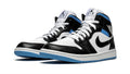 AIR JORDAN 1 MID WMNS Black White University Blue