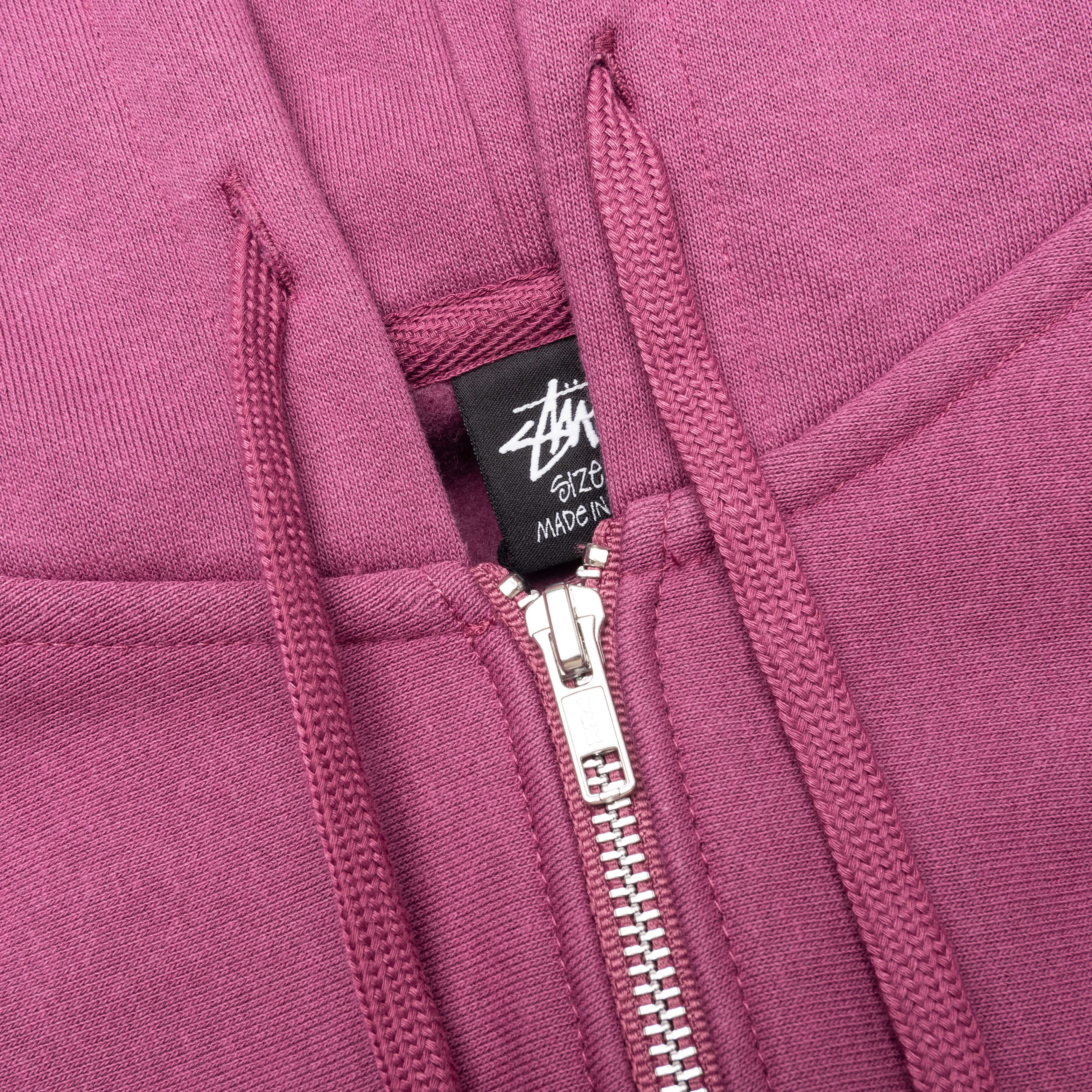 Built To Last Zip Hoodie Berry