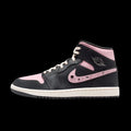 WMNS Air Jordan 1 Mid SE Anthracite Metallic Silver Iced Carmine
