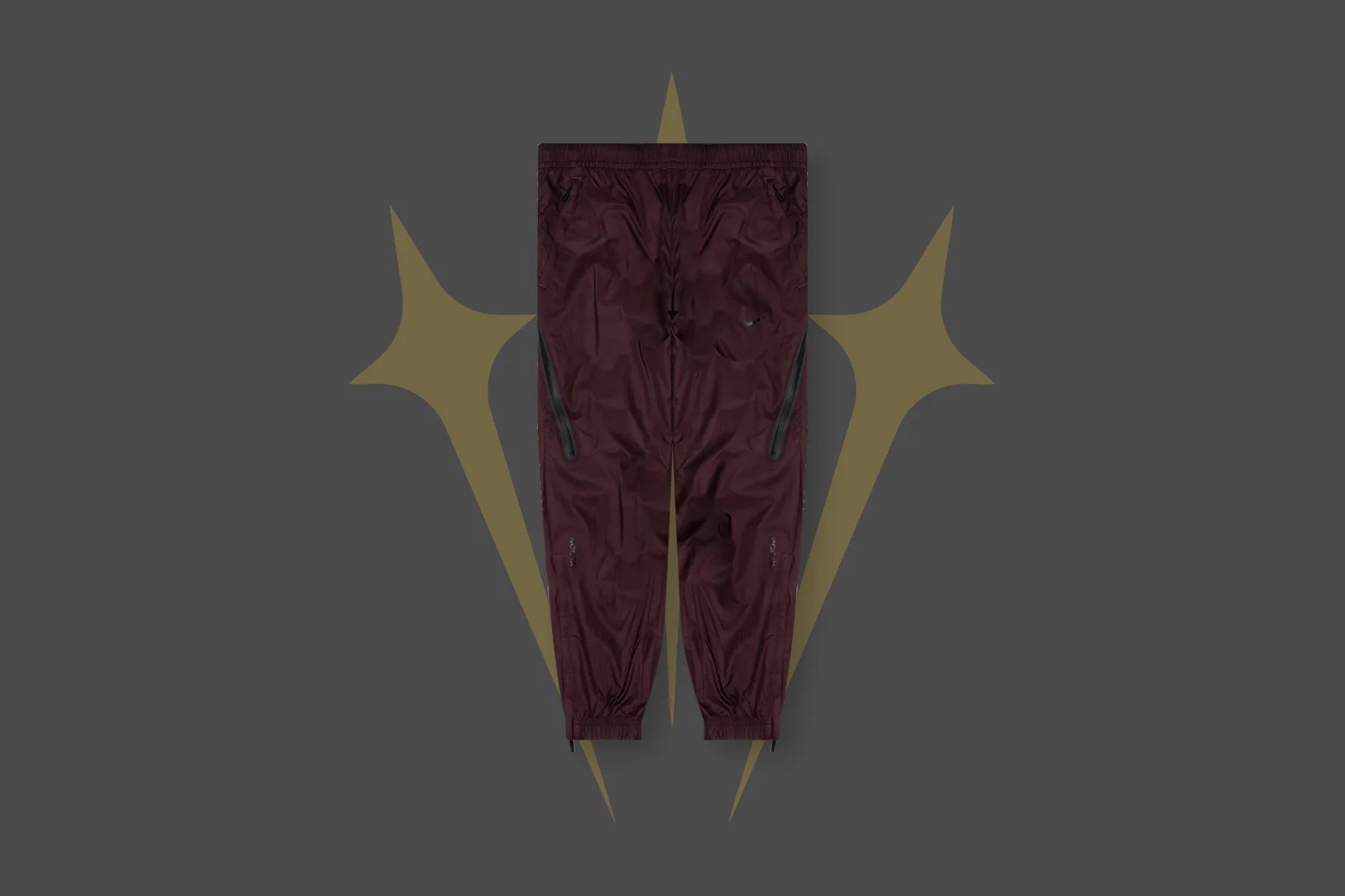 NRG Nocta Track Pant DR Dark Wine Black