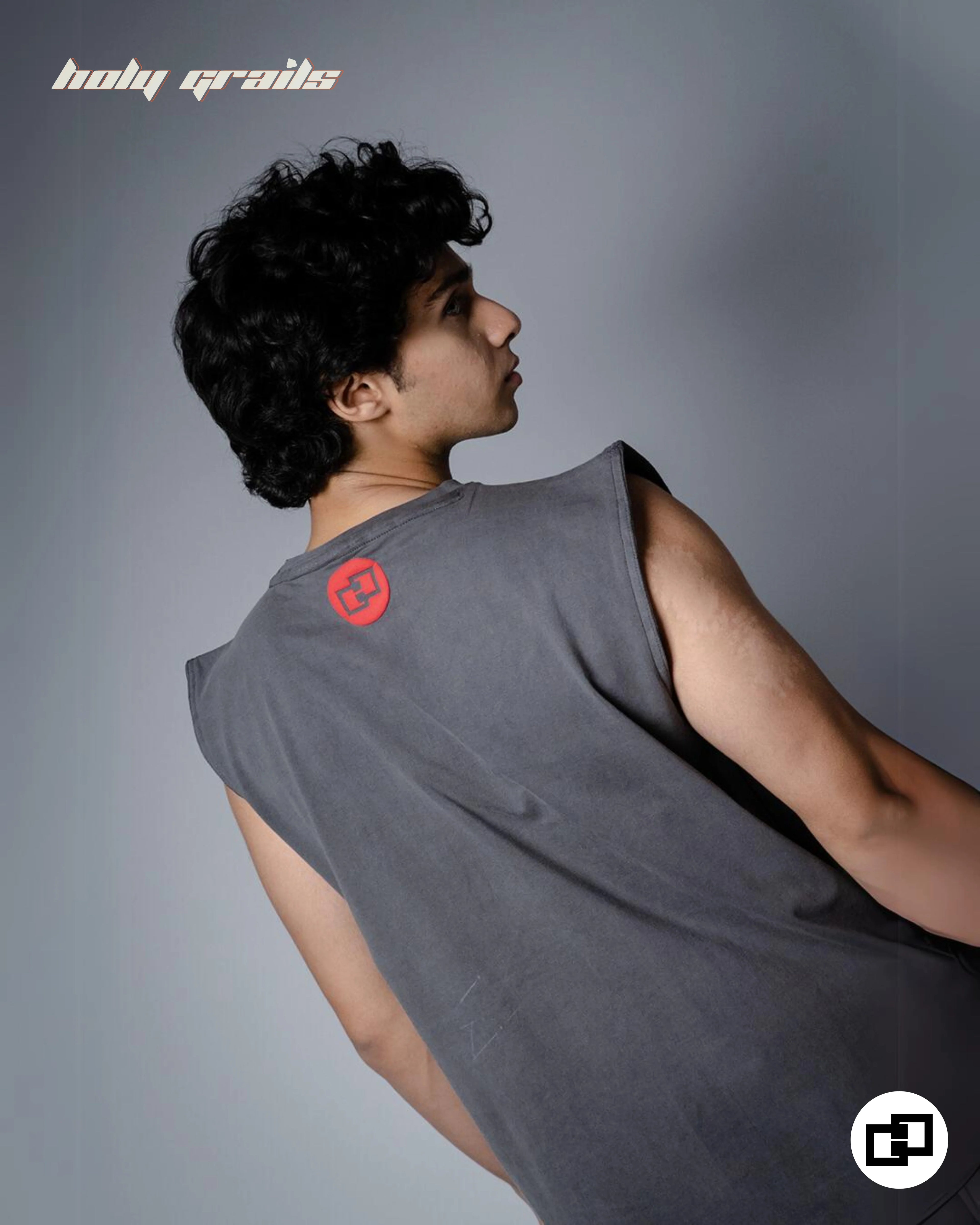 Sinister Grey Tank Top HG x Grey Hound Clothing