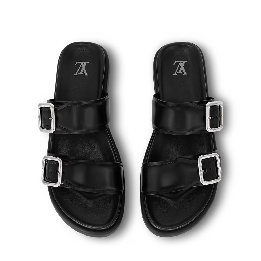 LV Venice Mule Black