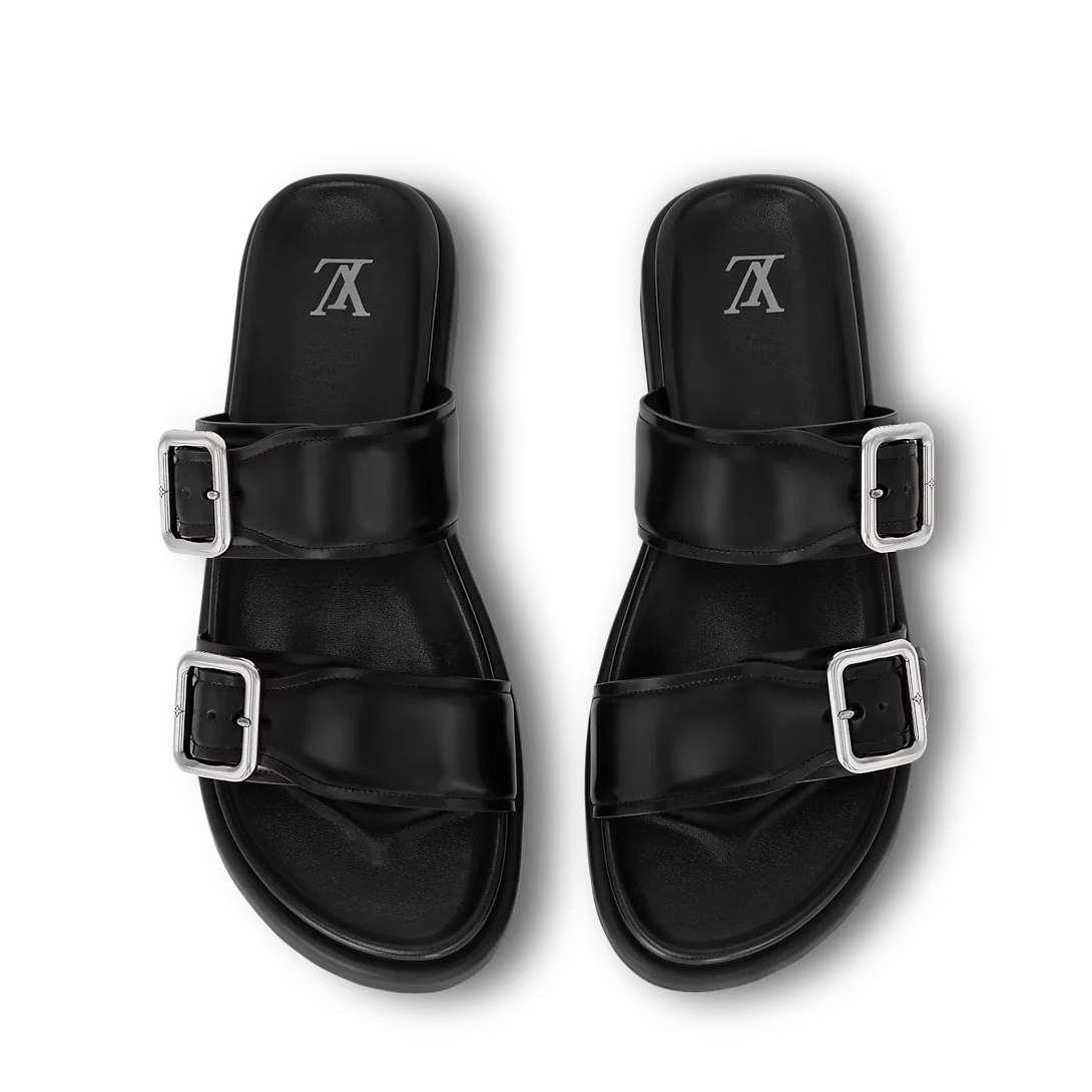 LV Venice Mule Black