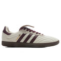 Womens Samba Long Tongue Cream White Maroon Gold Metallic