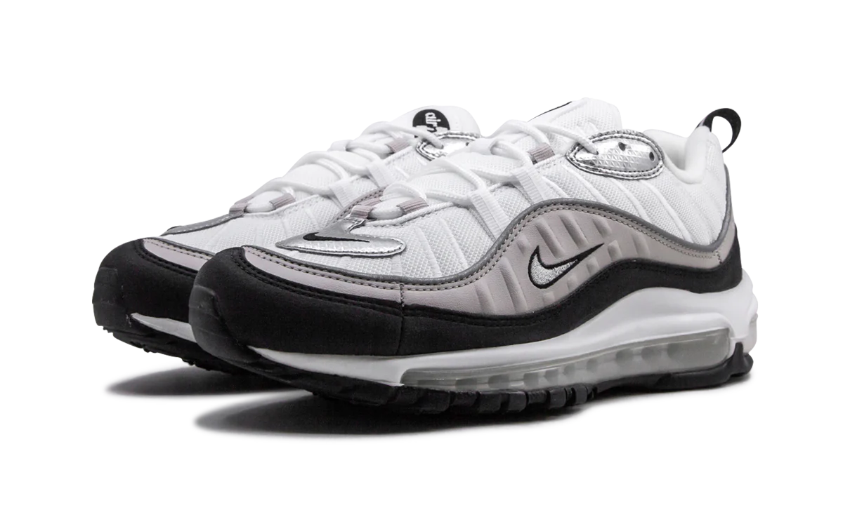 AIR MAX 98 WMNS"White/Metallic Silver" AH6799 116