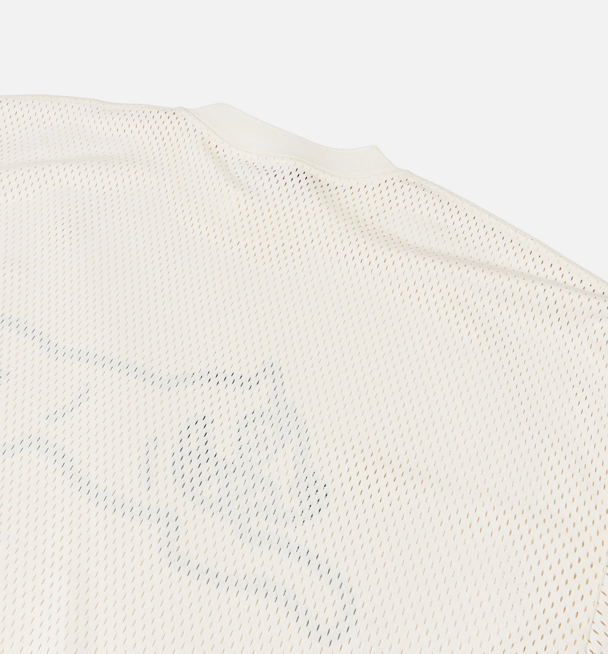 Hike Oversize Running Dog Mesh Mens Jersey White