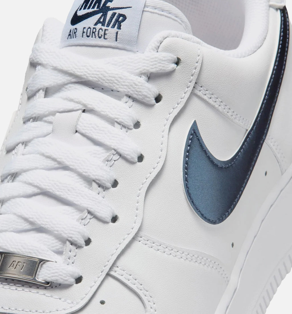 Air Force 1 07 LV8 USA Mens Lifestyle Shoe White University Red University Red Midnight Navy