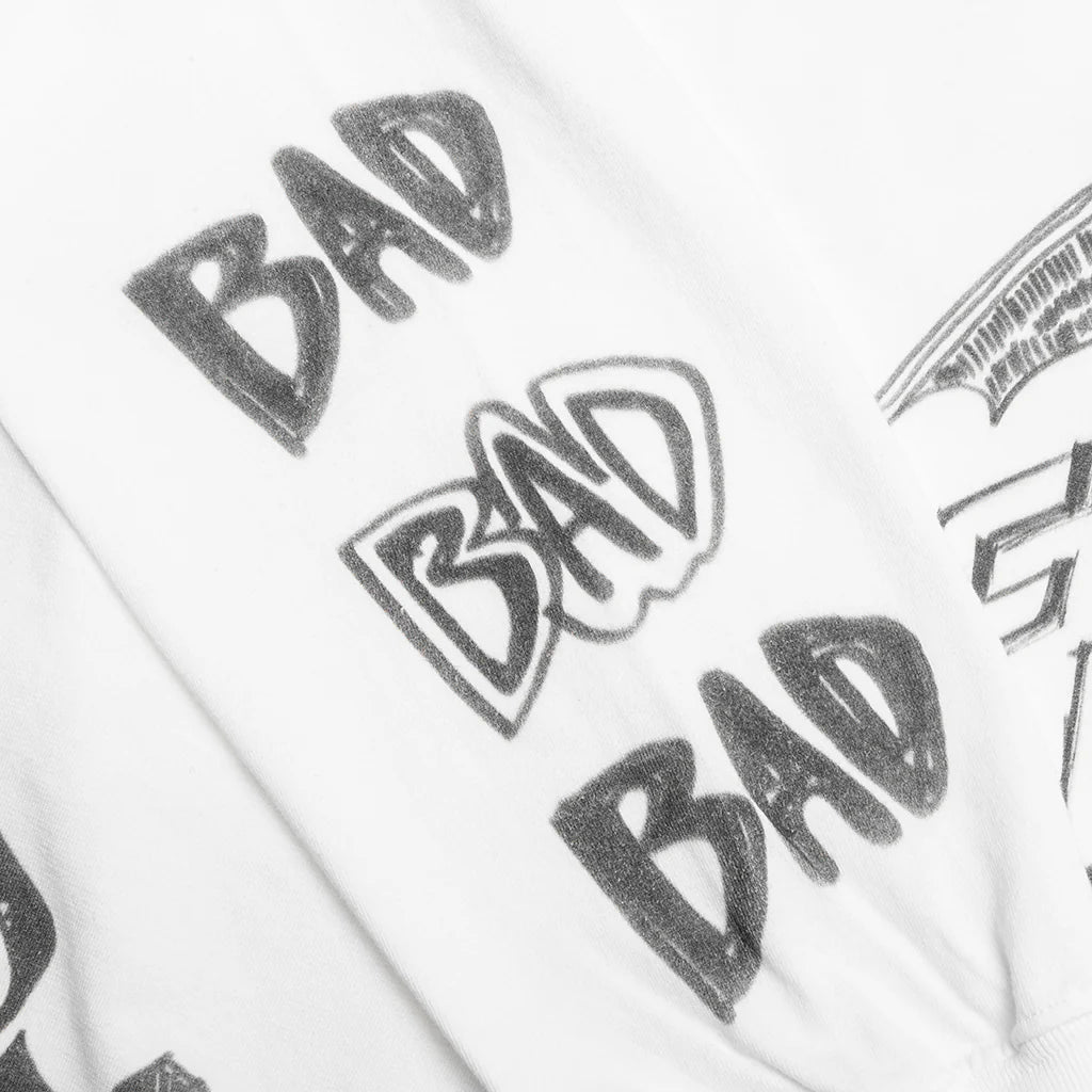NH L S Tee 17 White