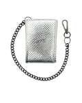 Loosey Belts Metallic Silver Chain Gang Wallet