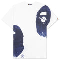 Overprinted Multi Ape Head Tee White