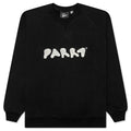 Blob Logo Crew Neck Sweatshirt Washed Black