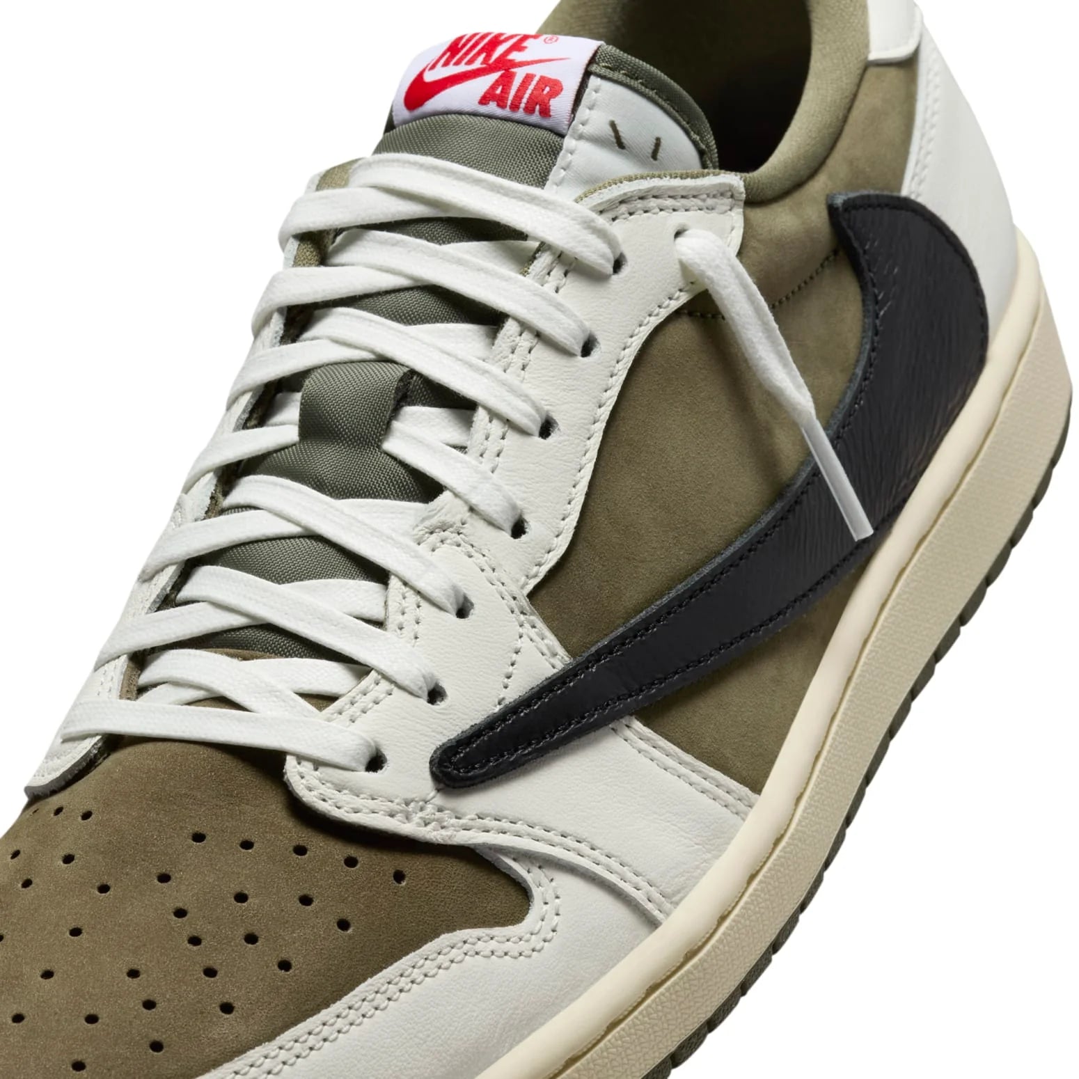 Air Jordan 1 Retro Low OG SP x Travis Scott Medium Olive