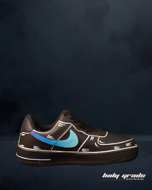 Air Force 1 x Midnight Azure Swoosh