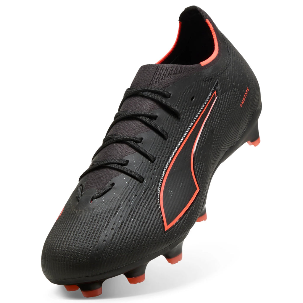 PUMA Ultra 6 Pro FG AG Firm Ground Artificial Ground Mens Soccer Cleats Black Red