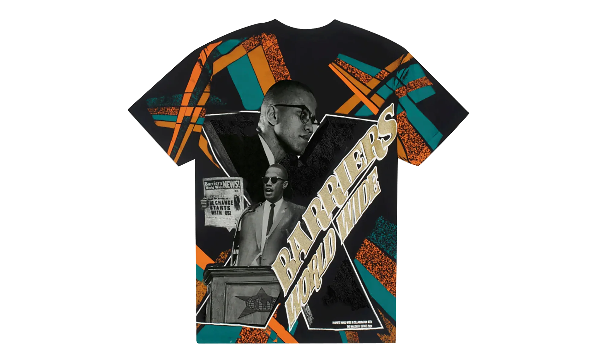 Shabazz Tee "Black / Multicolor" BAR15