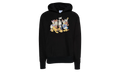 Disney Reverse Weave Hoodie "Mickey & Friends - Black" S2974 592159003